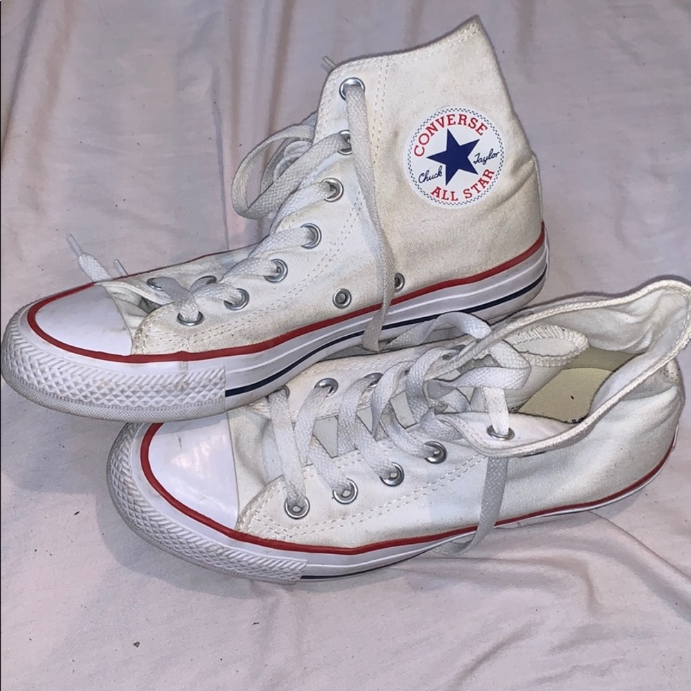 White high top converse